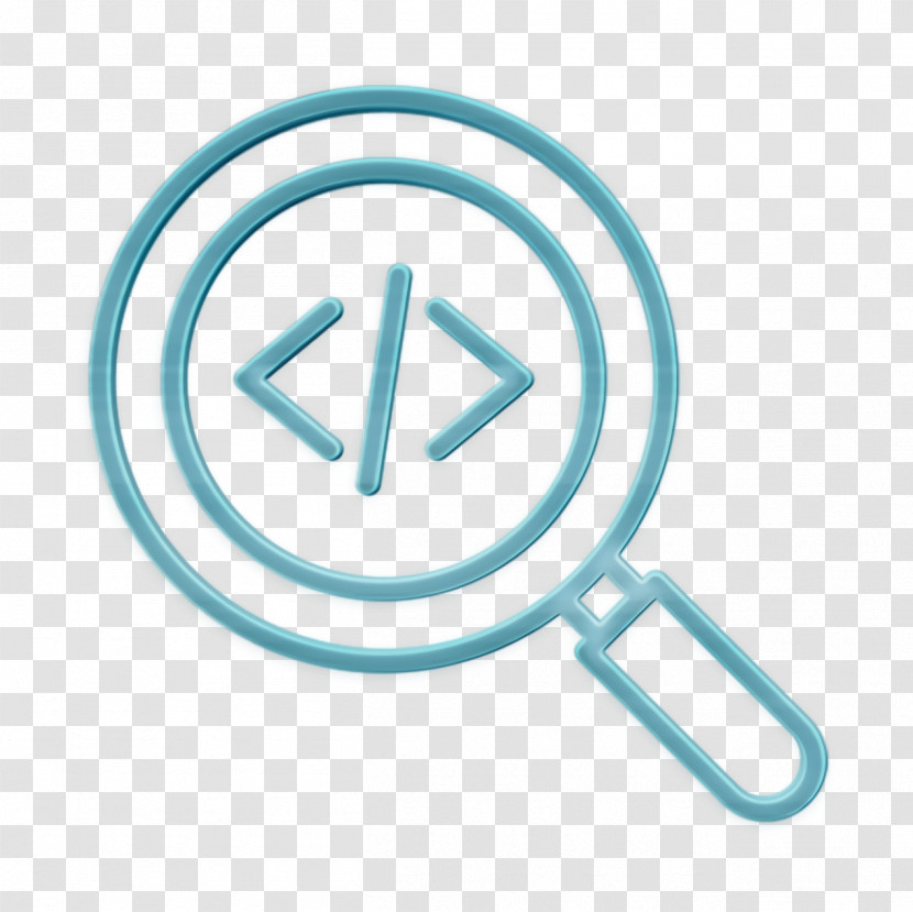 Coding Icon Code Icon Search Icon Transparent PNG