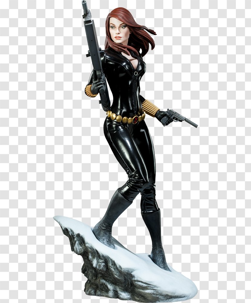 Black Widow Marvel Avengers Assemble Statue She-Hulk Johnny Blaze - Legends Transparent PNG