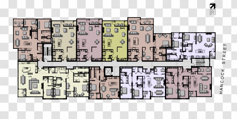 Floor Plan Urban Design Square Pattern - Area Transparent PNG