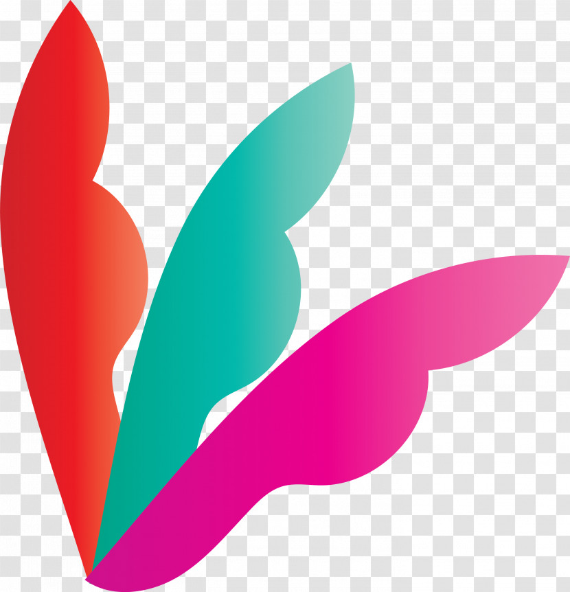 Leaf Logo Teal Meter M Transparent PNG