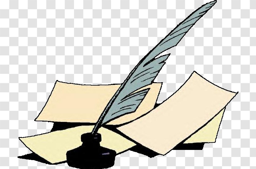 Paper Quill Inkwell Fountain Pen Clip Art Transparent PNG