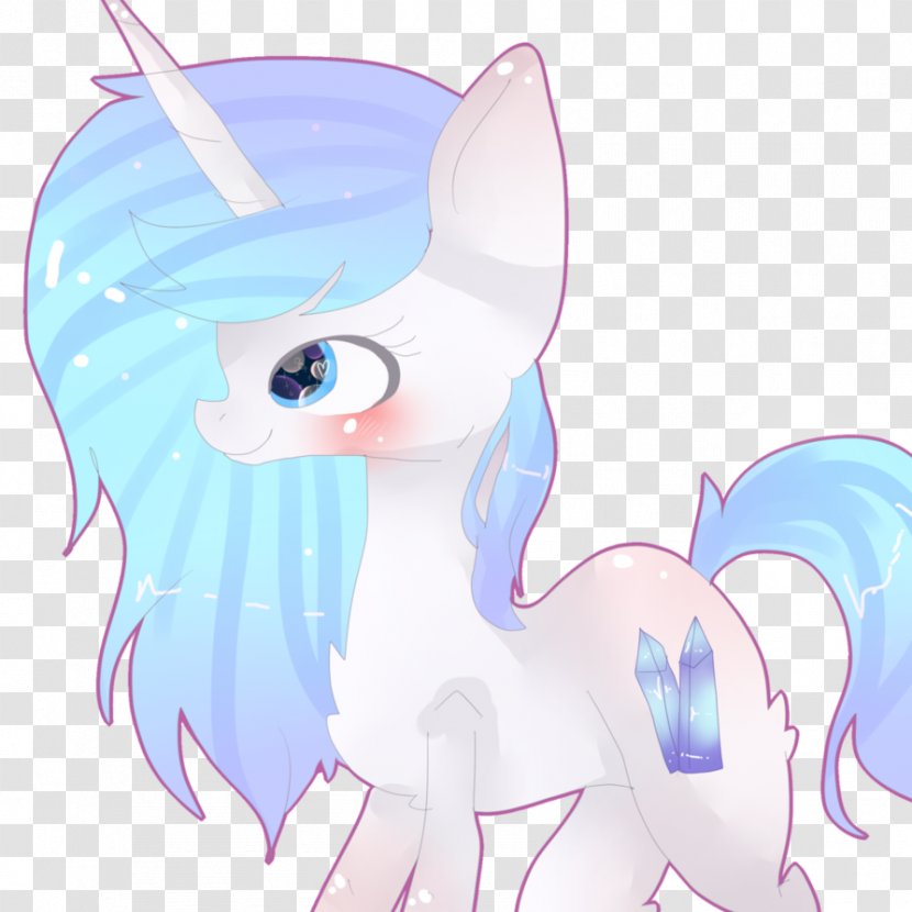 Horse Unicorn Tail Microsoft Azure - Frame - Ice Crystals Transparent PNG