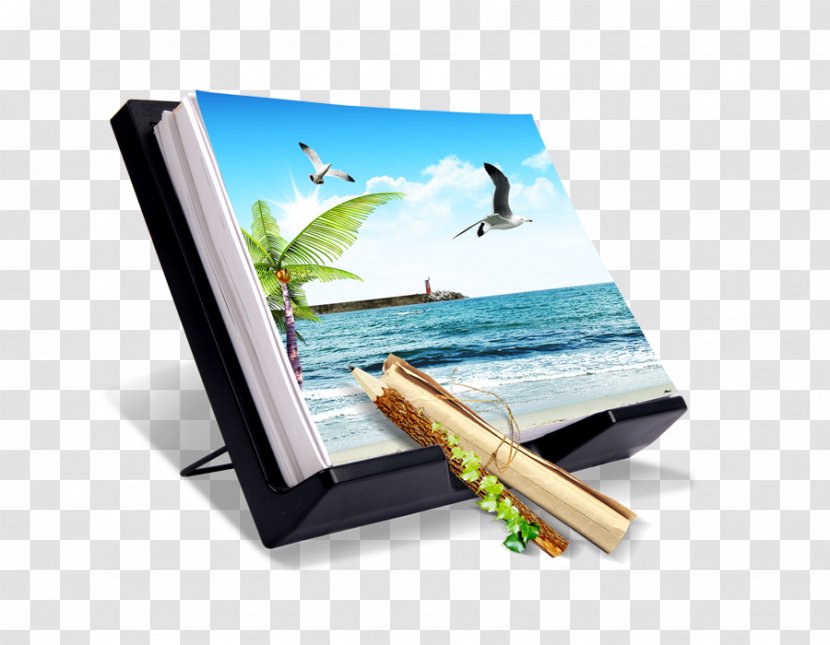 Beach Ultra-high-definition Television 1080p Wallpaper - Wuxga - Book Transparent PNG