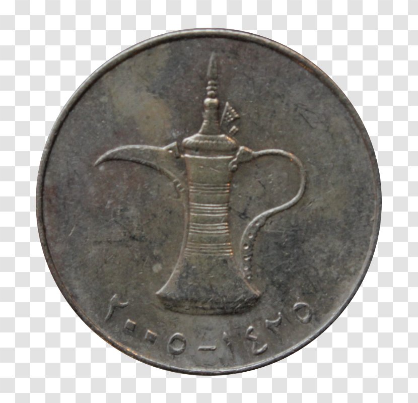 United Arab Emirates Dirham Coin Silver Cupronickel Transparent PNG