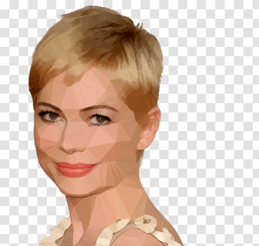 Michelle Williams Oz The Great And Powerful Glinda Hairstyle Actor - Face - Lace Wig Transparent PNG