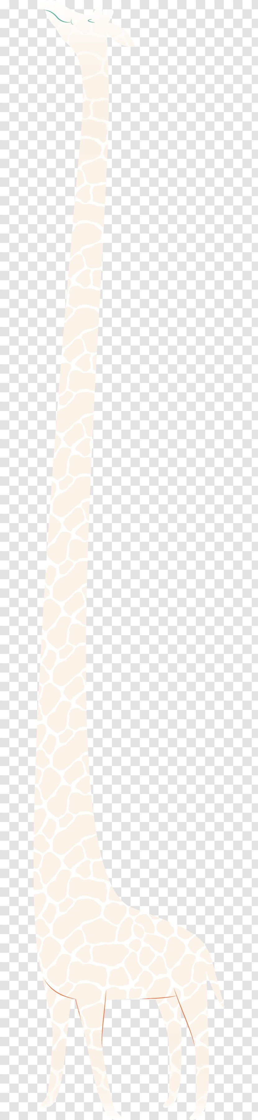 Giraffe Shoe - White - Building Transparent PNG