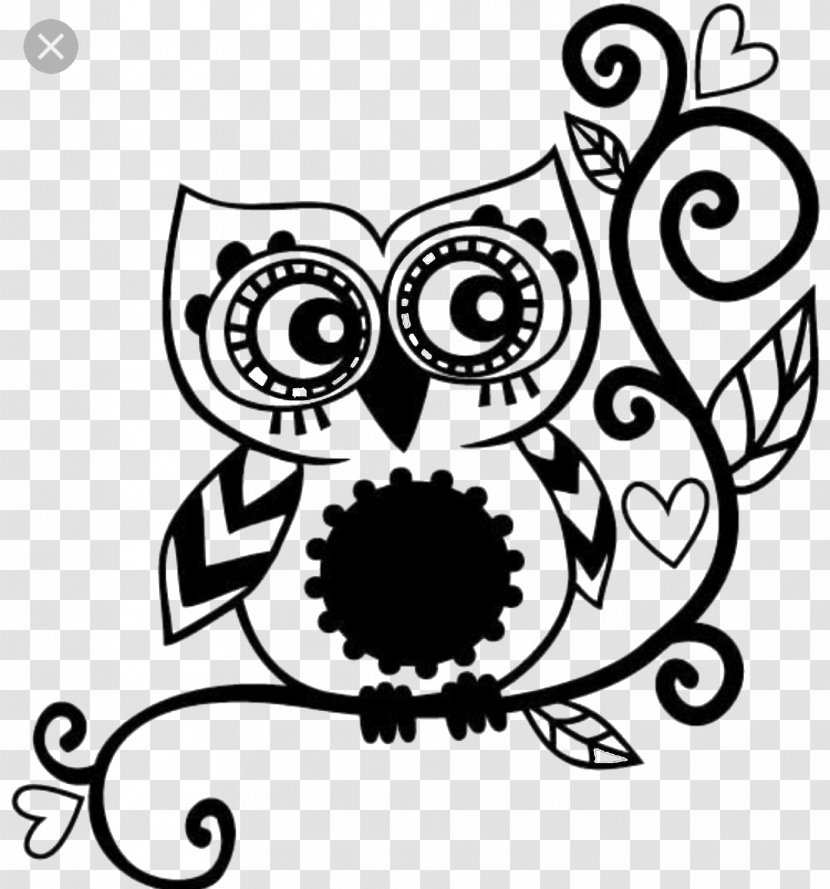 Owl Wall Decal Sticker Polyvinyl Chloride - Fictional Character Transparent PNG