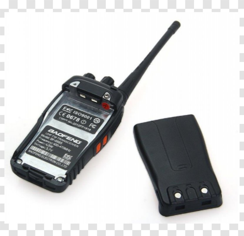 Walkie-talkie Two-way Radio Ultra High Frequency Continuous Tone-Coded Squelch System Transparent PNG