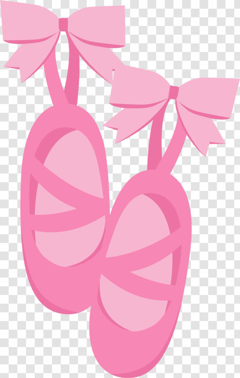 Ballet Shoe Dancer - Frame - Cartoon Shoes Transparent PNG