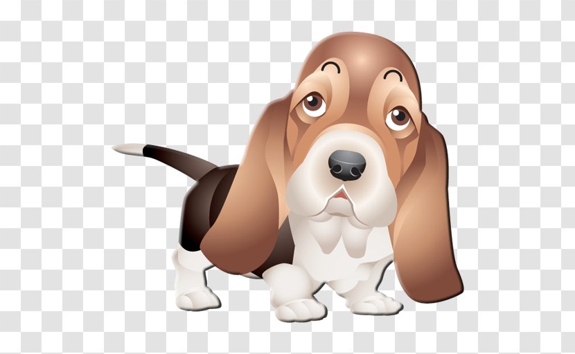 Basset Hound Beagle Pet First Aid & Emergency Kits Puppy - Drawing - Cute Transparent PNG