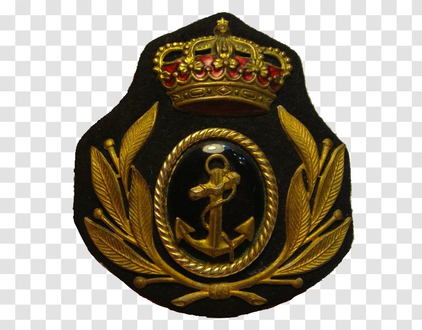 Badge Spanish Navy Army Officer Cuerpos Patentados De La Armada - Merchant - Cuerpo Sanidad Transparent PNG