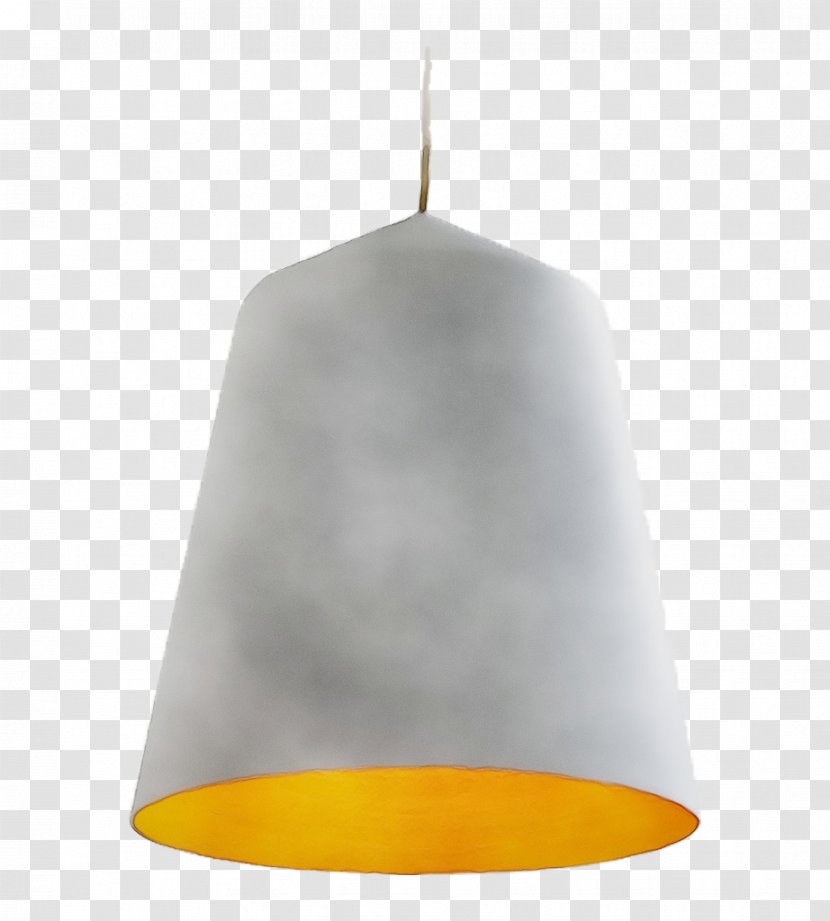 Orange - Paint - Cone Lampshade Transparent PNG