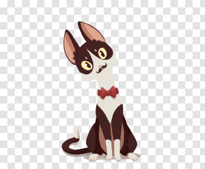 Whiskers Puppy Dog Breed Cat - Mammal - Kitten With A Bow Transparent PNG