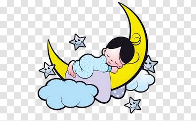 Child Sleep Line Art Clip - Cartoon Transparent PNG