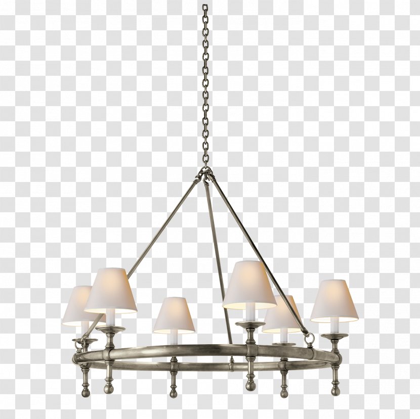 Visual Comfort Lighting Chandelier Light Fixture - Classical Lamps Transparent PNG