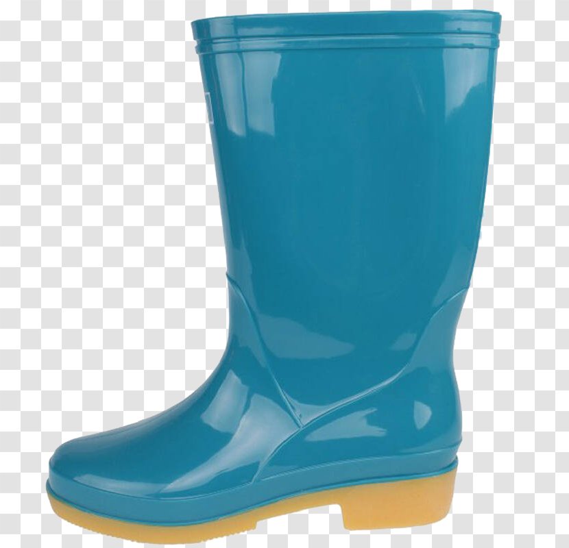 Wellington Boot Blue Child - Rain Transparent PNG