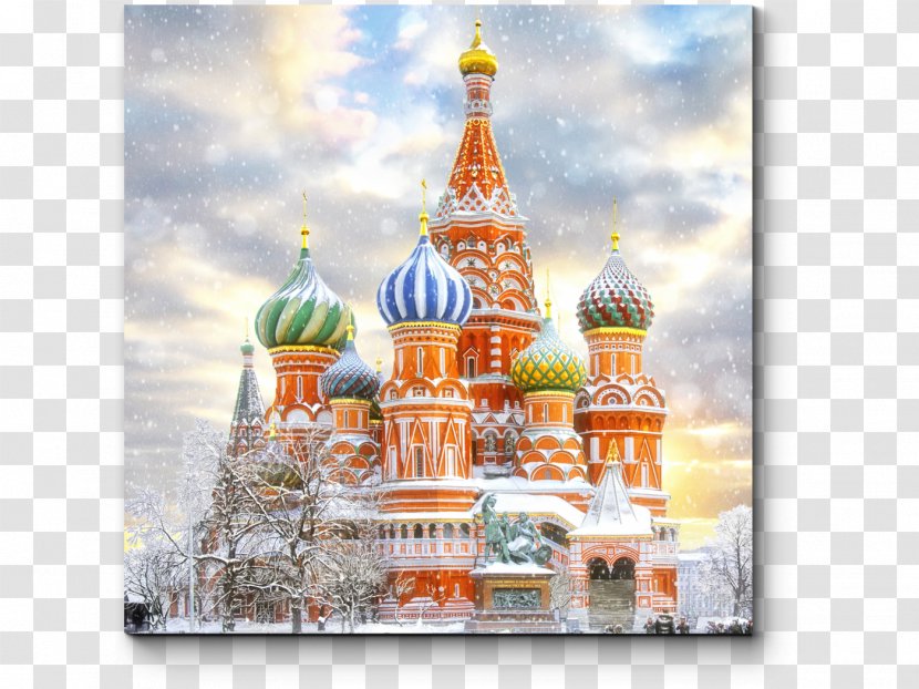 Saint Basil's Cathedral Moscow Kremlin Red Square Florence - Spire Transparent PNG