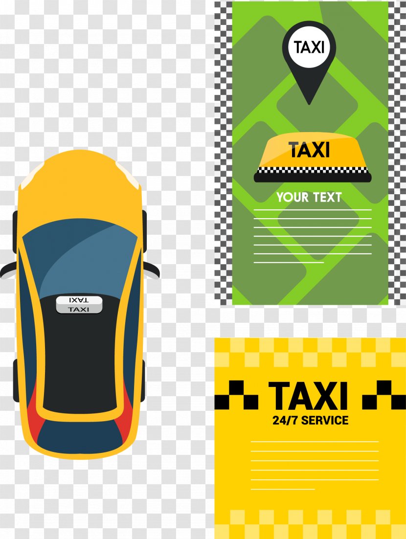 Euclidean Vector Illustration - Logo - Taxi Transparent PNG