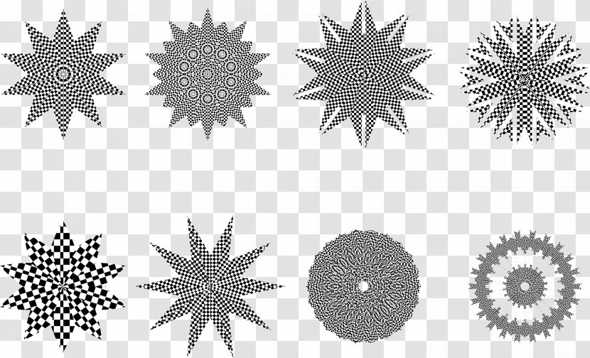 Circle Shape Clip Art - Snowflake Transparent PNG