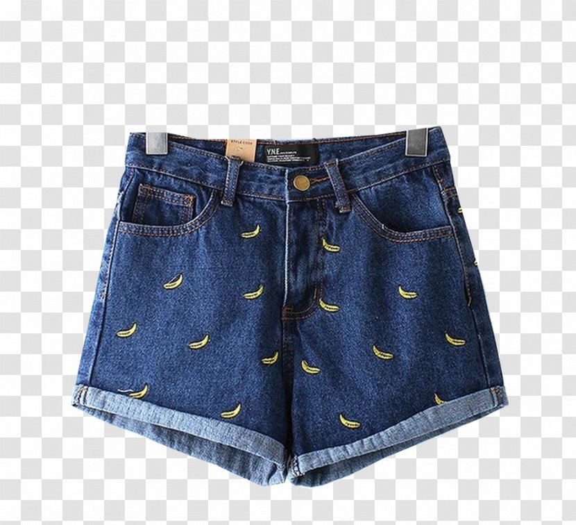 Denim Shorts Jeans Fashion Clothing - Bermuda Transparent PNG