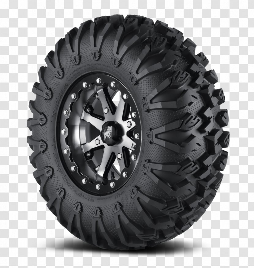 Side By Off-road Tire All-terrain Vehicle Tread - Snow Chains - Tires Transparent PNG