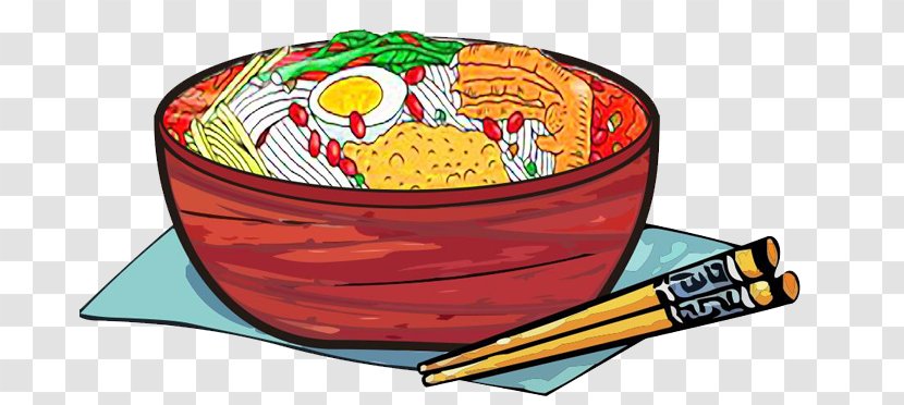 Shrimp Roe Noodles Chinese Egg - Cartoon Transparent PNG