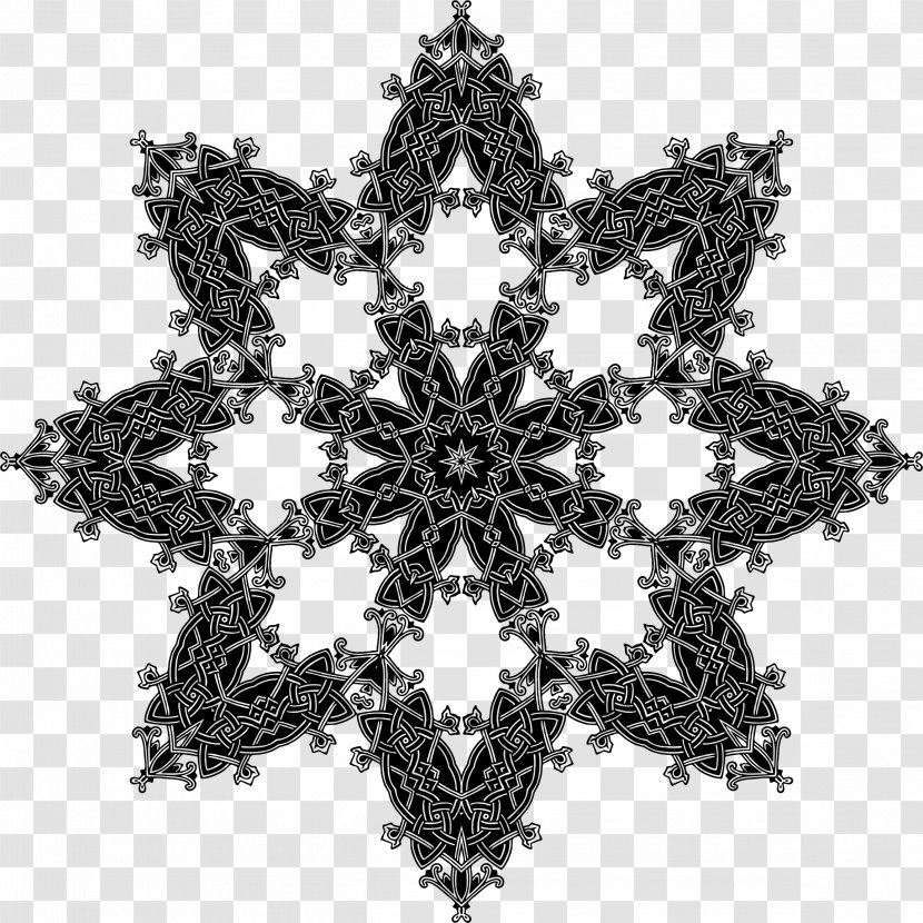 Snowflake Clip Art - Visual Arts - Snowflakes Transparent PNG