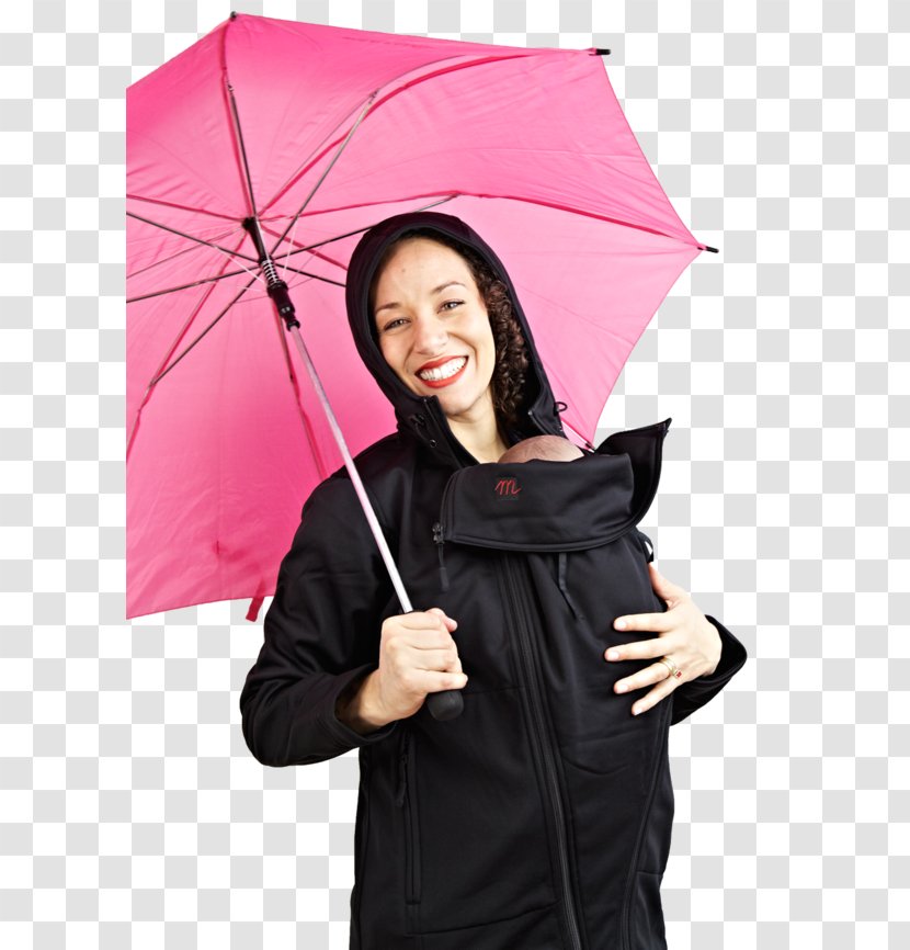 Babywearing Umbrella Raincoat Clothing - Coat Transparent PNG