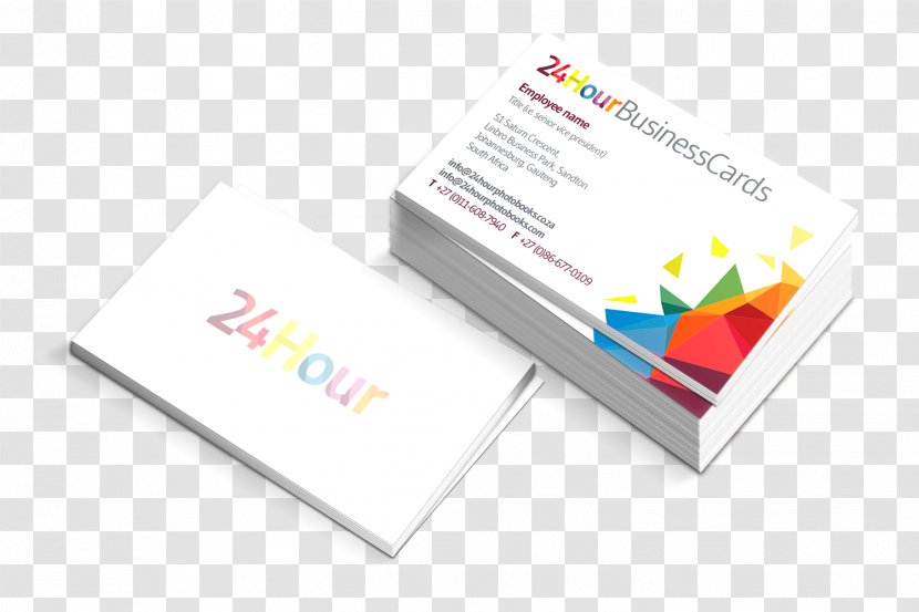 24 Hour Photobooks The Bureau Business Cards Saturn Crescent Linbro Park - Fax - Card Designs Transparent PNG