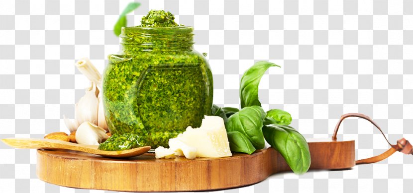 Ecobain Naturals Herb Food Vegetarian Cuisine Leaf Vegetable - Pesto Sauce Transparent PNG