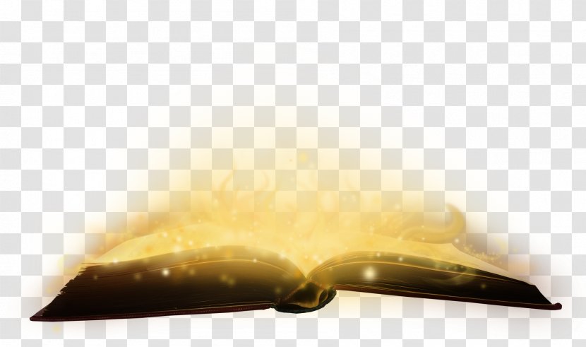 Yellow Triangle - God Book Transparent PNG