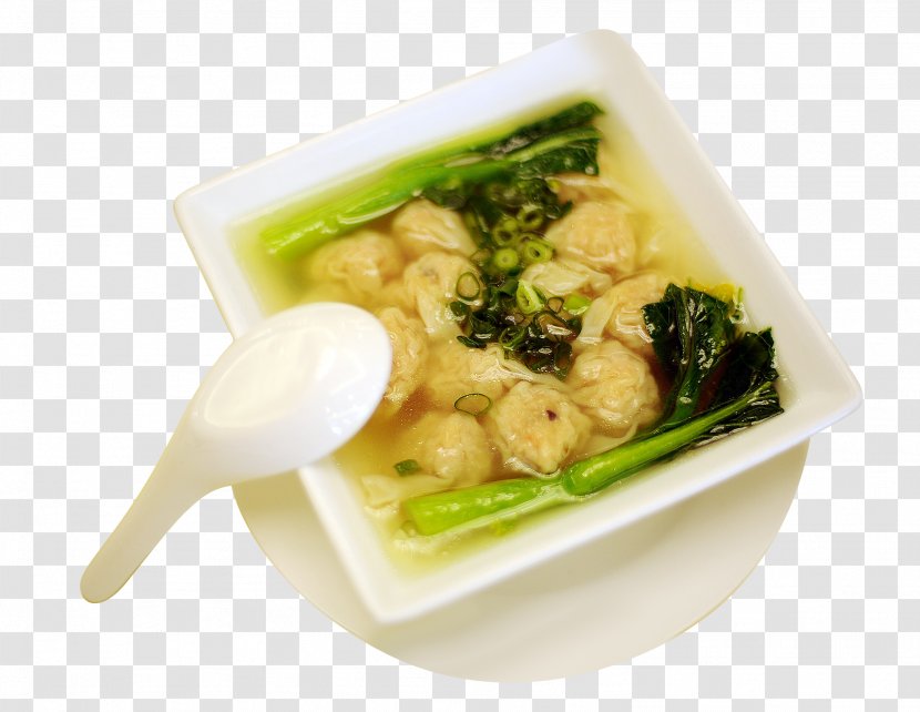 Wonton Noodles Fried Rice Suanla Chaoshou Caridea - Dim Sum - Emperor Shrimp Soup Transparent PNG