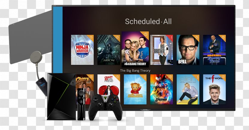 Nvidia Shield Digital Video Recorders Tablo Terrestrial Television Cord-cutting - Android Transparent PNG