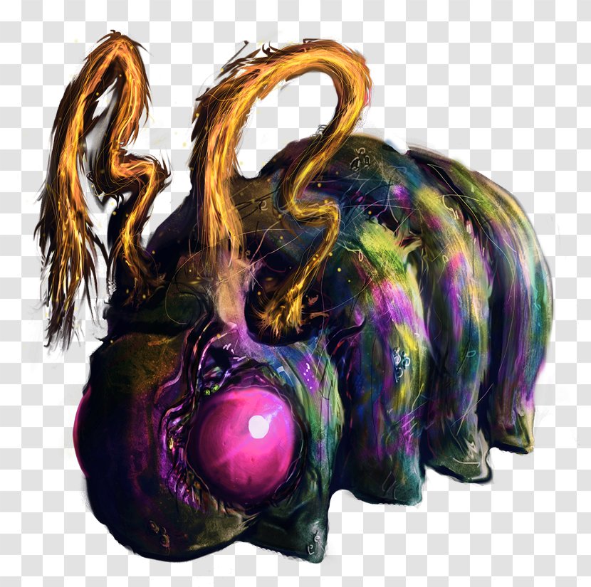 Illustration Elephants Mammoth Legendary Creature - Purple - Metroid Fusion Map Transparent PNG