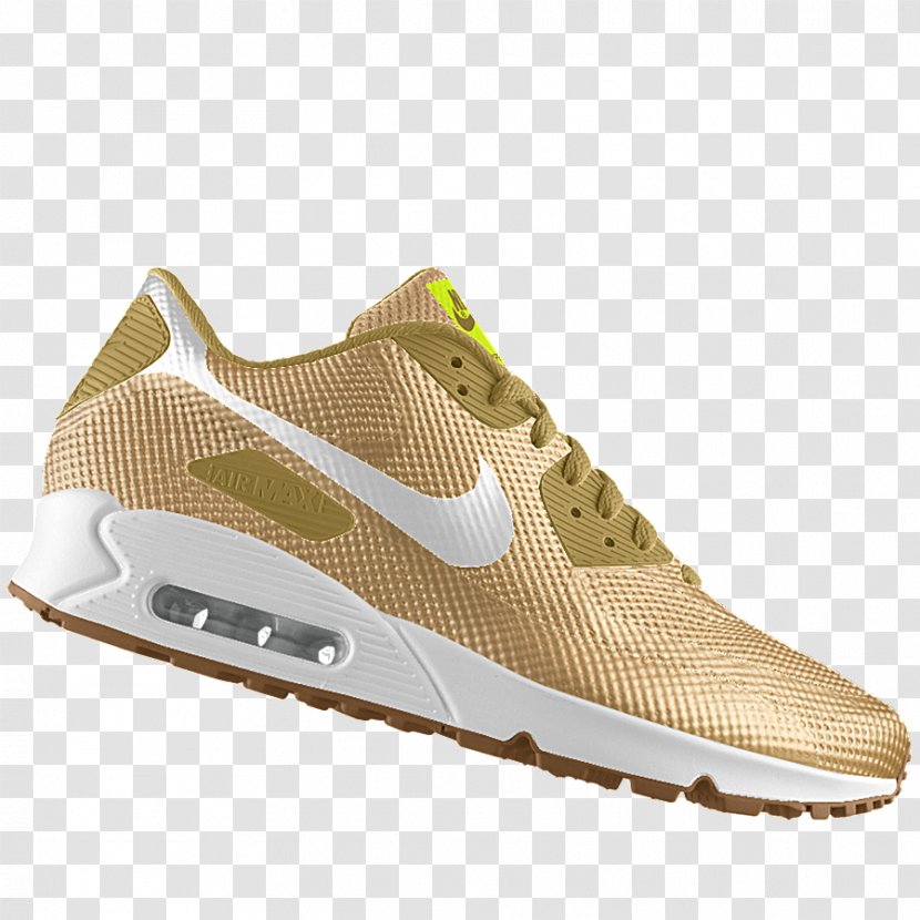 Shoe Nike Air Max Sneakers Gold - Basketball Transparent PNG