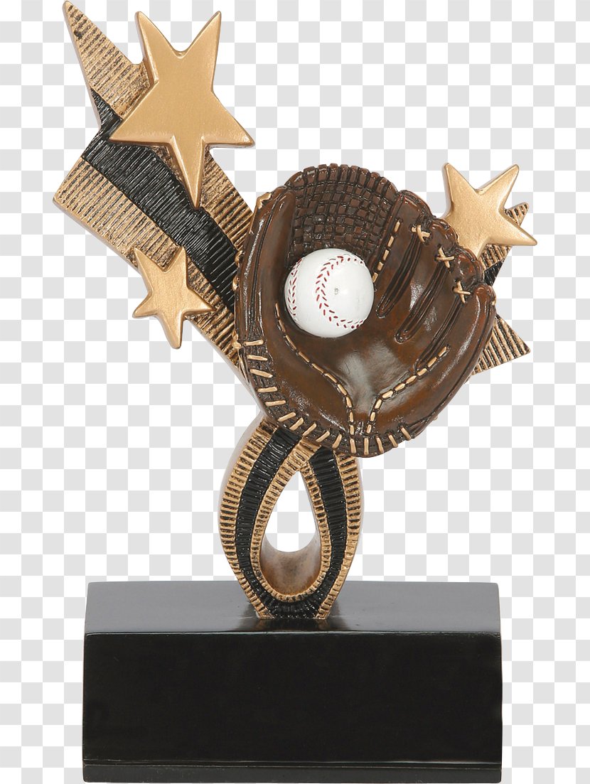 Trophy Award Baseball Glove Commemorative Plaque - Little League Transparent PNG