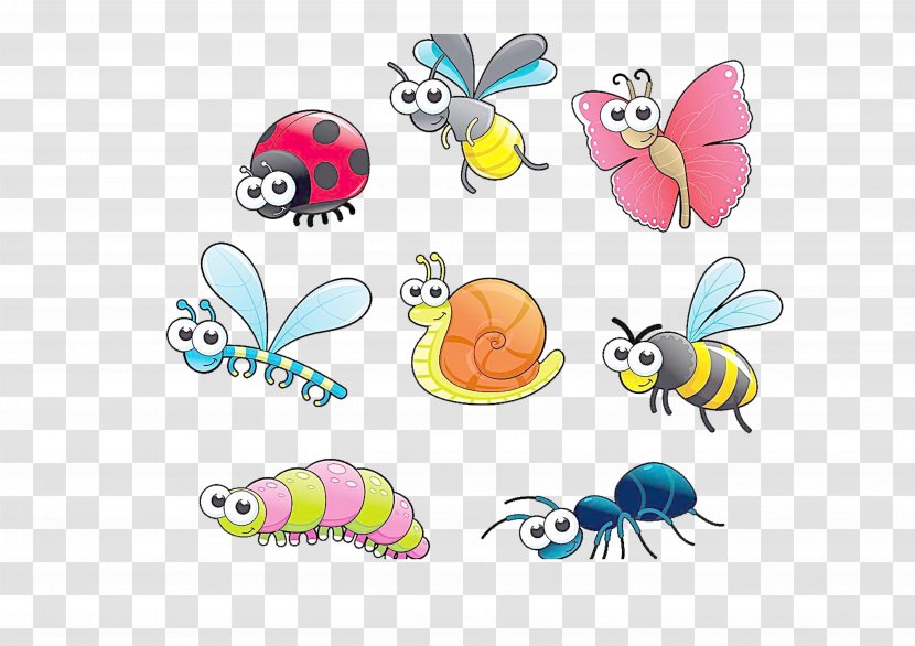 Beetle Cartoon Drawing Clip Art - Material - Insect Series Transparent PNG
