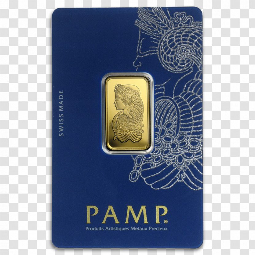 Gold Bar PAMP Bullion As An Investment - Silver Transparent PNG
