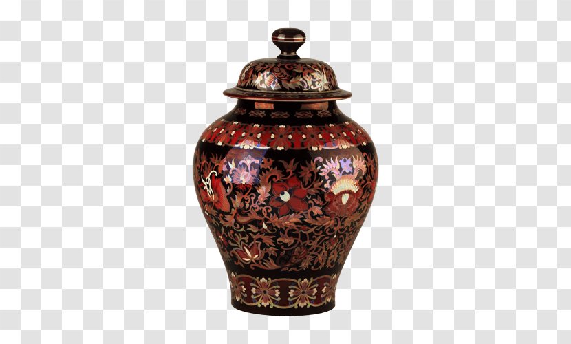 Vase Ceramic Pottery Urn Brown - Modern Transparent PNG