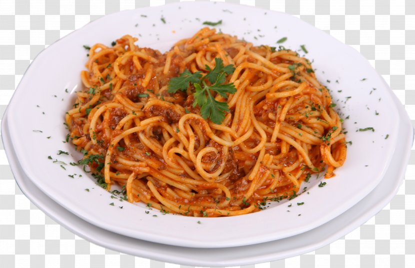 Pasta Bolognese Sauce Carbonara Italian Cuisine Spaghetti - Taglierini Transparent PNG