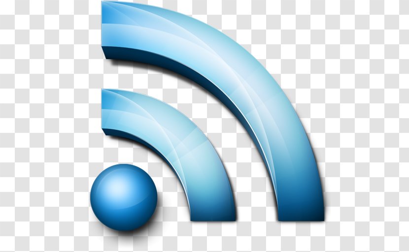 RSS Web Feed - Internet Forum - Blue Feeds Logo Icon Transparent PNG