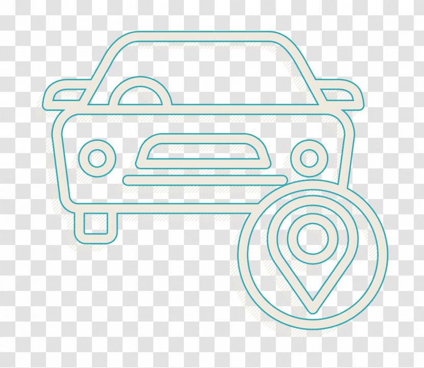 Car Icon Navigation Icon Transparent PNG