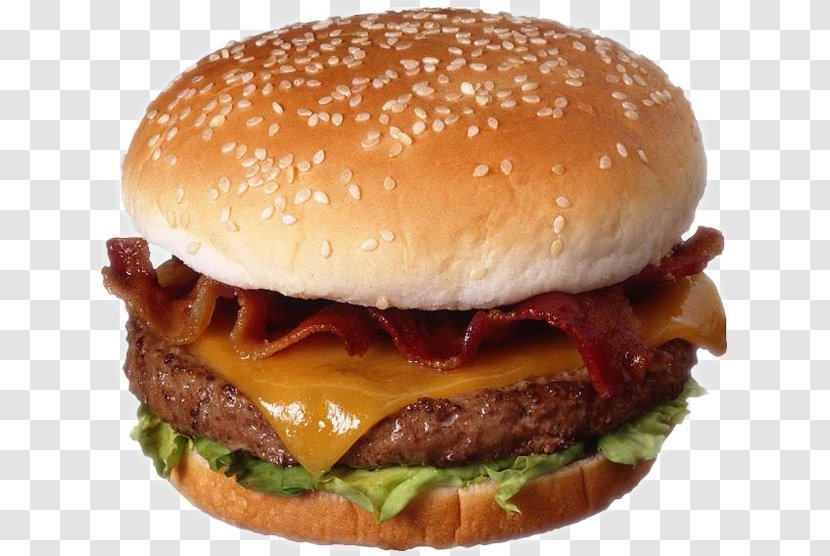 Hamburger Cheeseburger GIF Clip Art Bacon - Veggie Burger Transparent PNG