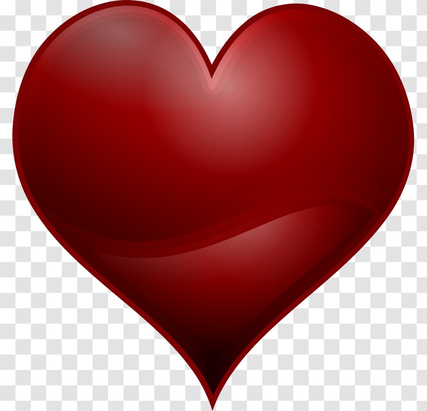 Heart Free Content Red Clip Art - Flower - Pictures For Valentines Day Transparent PNG