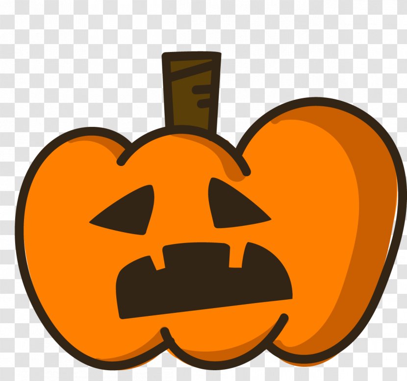 Jack-o-lantern Halloween Pumpkin Clip Art - Cartoon - Horror Head Transparent PNG