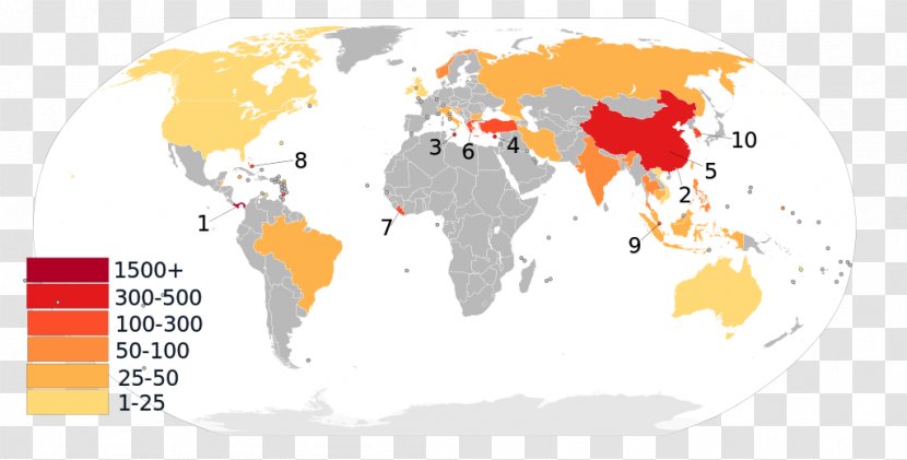 World Map Globe - Wikipedia Transparent PNG