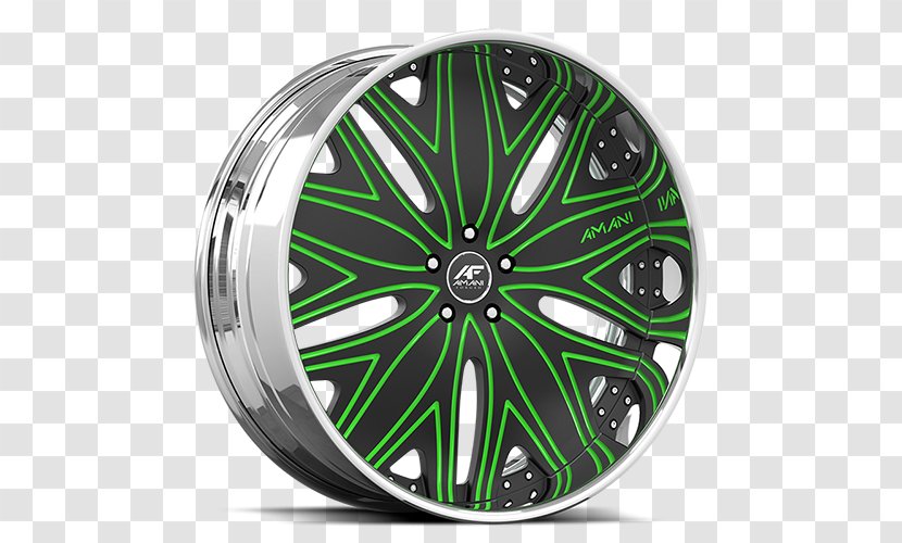 Alloy Wheel Car Rim Forging - Spoke Transparent PNG