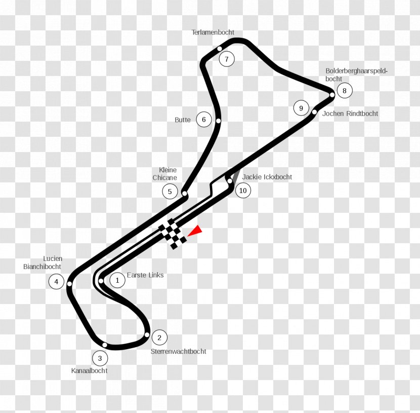 Circuit Zolder 1973 Belgian Grand Prix 1976 Formula One Season De Charade Race Track - Text - Ferrari F1 Transparent PNG