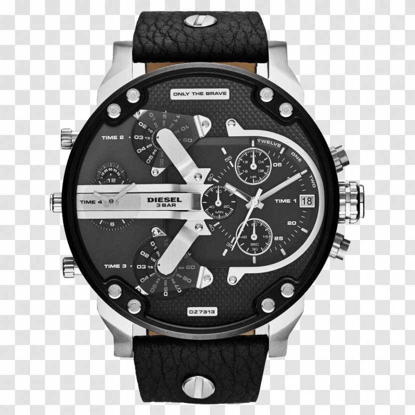 Amazon.com Diesel Mr. Daddy 2.0 Watch Strap Transparent PNG