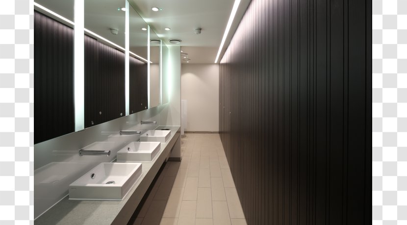 Floor Public Toilet Interior Design Services Office - Building Transparent PNG